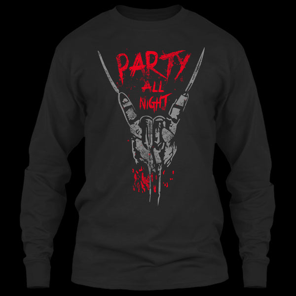 A black t-shirt with the shopify logo