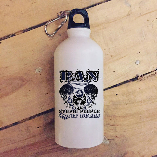 Awesome Pit Bull 20 oz Stainless Steel Bottle,Cute Gift For Dog Lovers Outdoor Sports Water Bottle