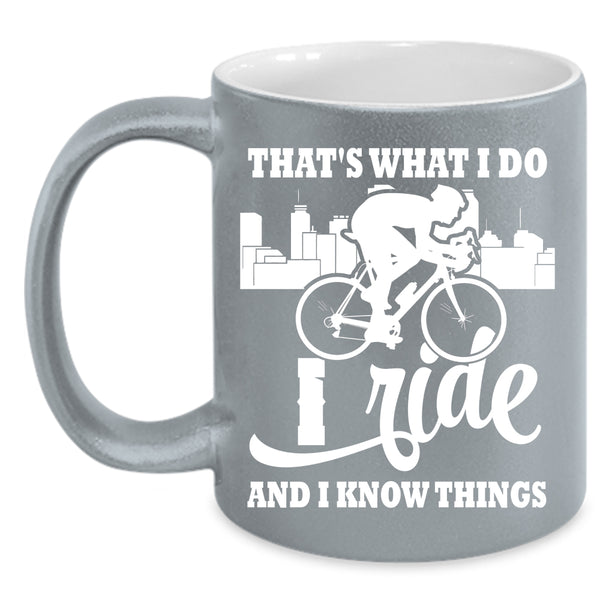 I Ride Coffee Mug, I Love Riding Coffee Cup
