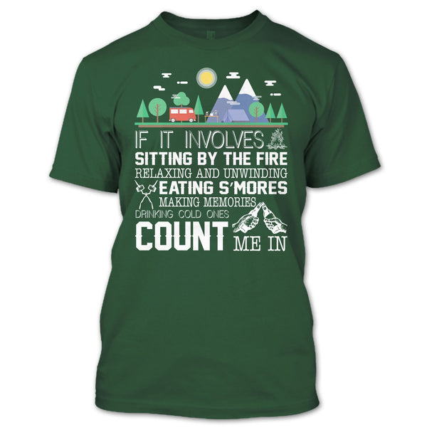 I Don't Need Therapy T Shirt, I Just Need To Go Camping With My Dog T Shirt