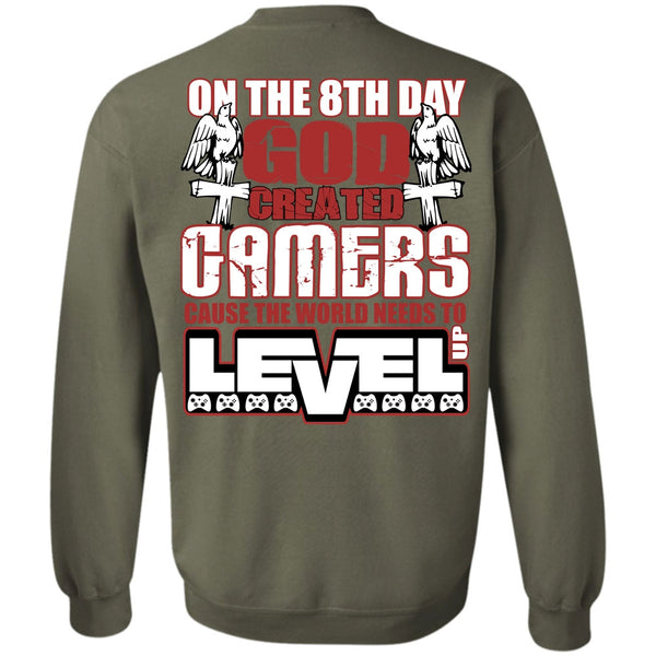 The World Needs To Level Up T Shirt, I Love Gaming Sweatshirt
