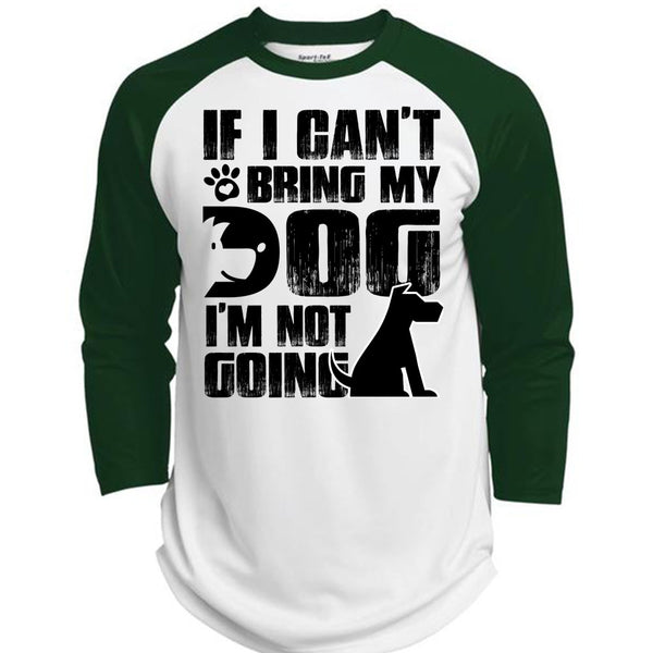 If I Can't Bring My Dog T Shirt, I Love My Dog T Shirt, Awesome T-Shirts  (Polyester Game Baseball Jersey)