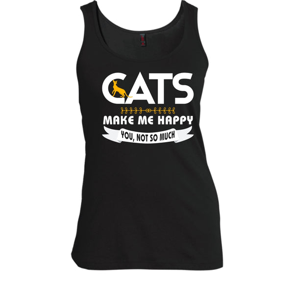 Cats Make Me Happy Shirt, You Not So Much Shirt