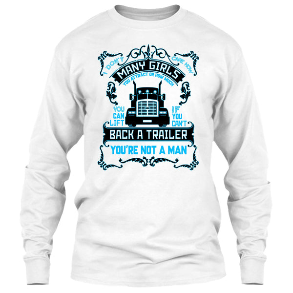 I Don't Care How Many Girls T Shirt, I Am A Truck Driver T Shirt