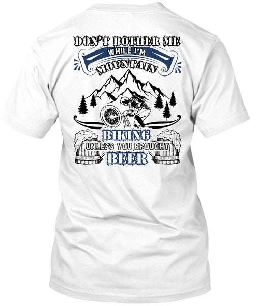 A black t-shirt with the shopify logo