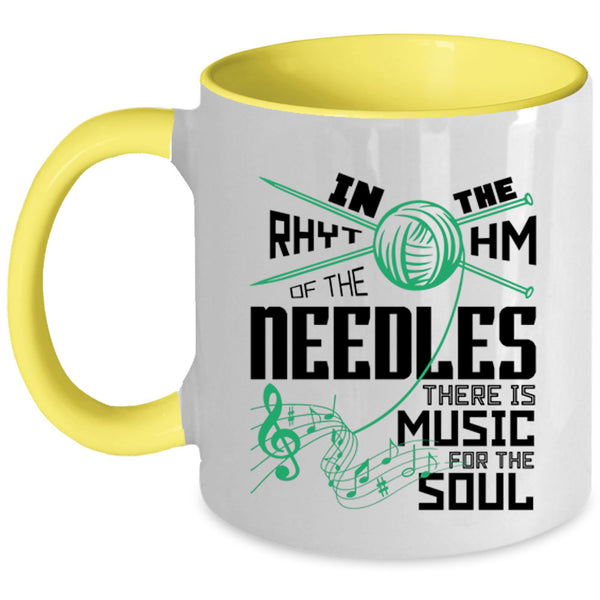 Cool Musician Coffee Mug, There Is Music For The Soul Accent Mug