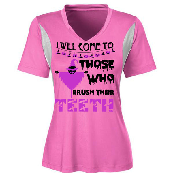 I Will Come To Those Who Brush Their Teeth T Shirt, Wait For Halloween T Shirt, Awesome T-Shirts