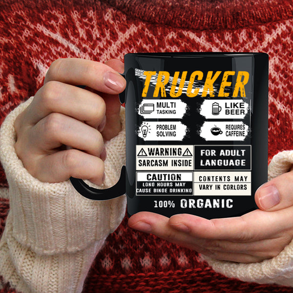 Trucker Coffee Mug, Awesome Gift For Trucker Coffee Cup