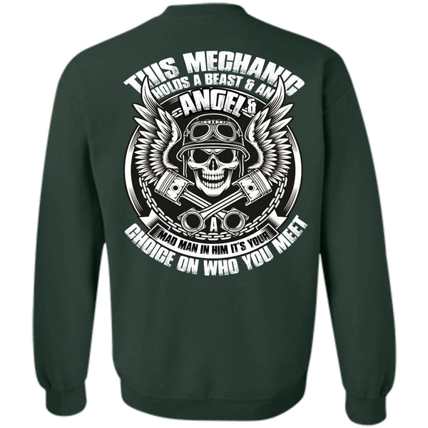 You Meet T Shirt, I Love Mechanic Sweatshirt
