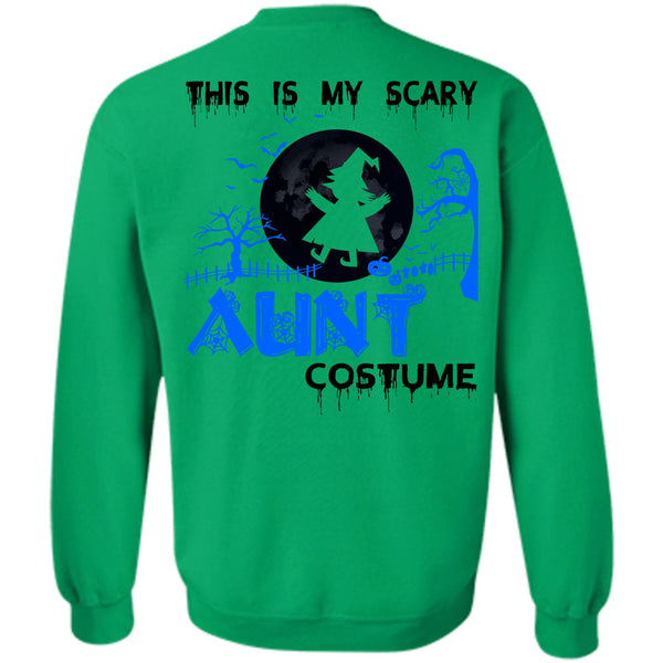 Wait For Halloween T Shirt, This Is My Scary Aunt Costume Sweatshirt