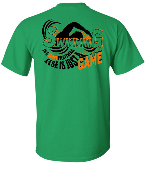 Swimming Is A Sport T Shirt, I Love Swimming T Shirt