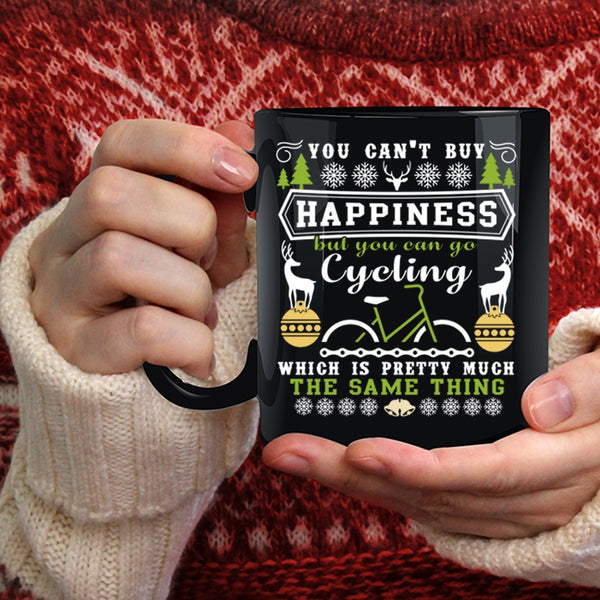 You Can Go Cycling Coffee Mug, Cycling Make Me Happy Coffee Cup