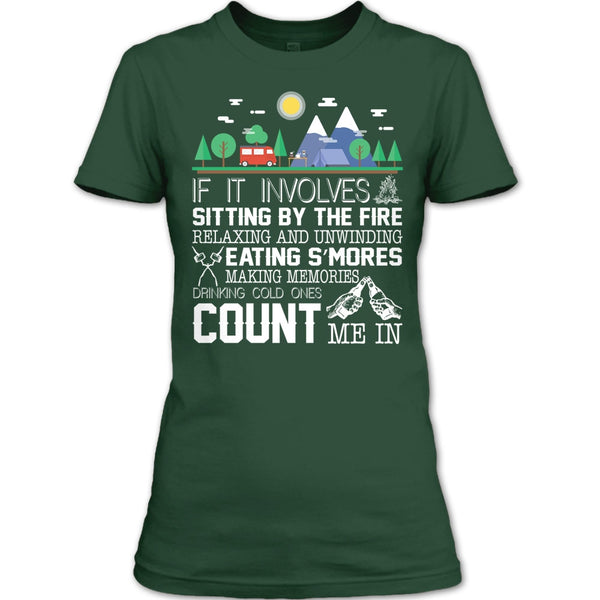 I Don't Need Therapy T Shirt, I Just Need To Go Camping With My Dog T Shirt