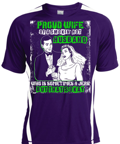 Proud Wife T Shirt, Smoking Hot Husband T Shirt, Cool Shirt