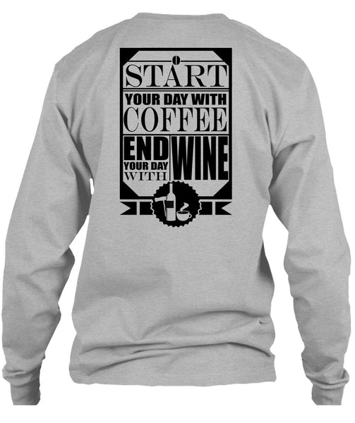 Start Your Day With Coffee T Shirt, I Love Beer T Shirt