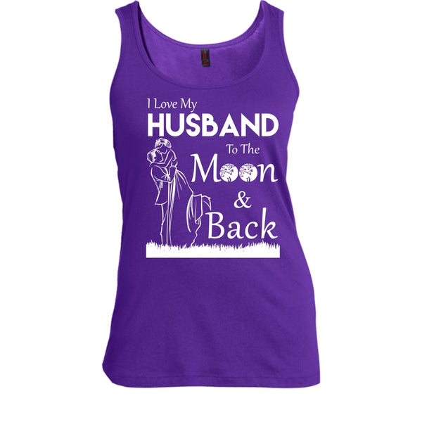 I Love Husband T Shirt, To The Moon And Back T Shirt, Cool T Shirt