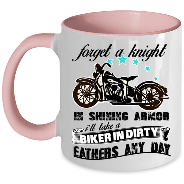 Cool Biker Coffee Mug, I'll Take A Biker In Dirty Accent Mug