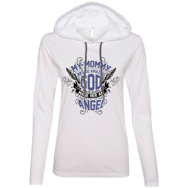 A black t-shirt with the shopify logo