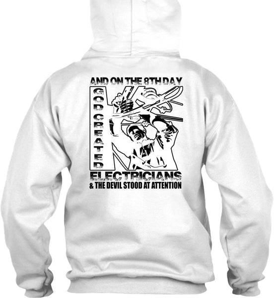 God Created Electricians T Shirt, I Love Electrician T Shirt