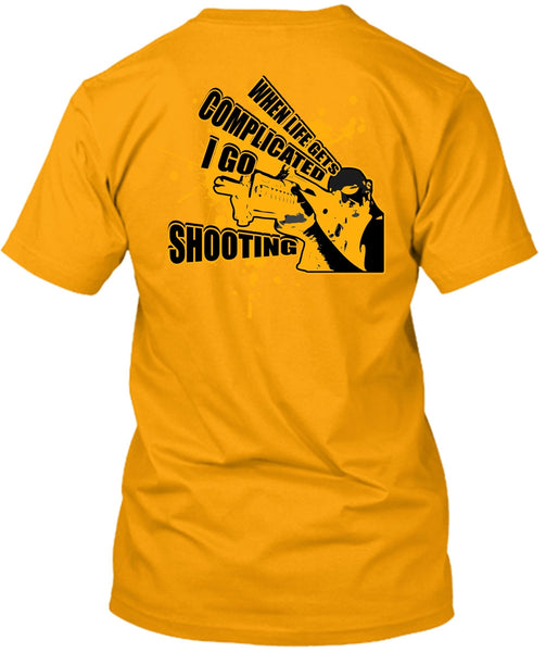 I Go Shooting T Shirt, I Love Hunting T Shirt