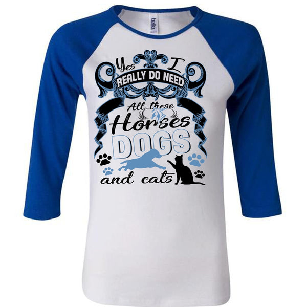 All These Horses Dogs And Cats T Shirt, I Love Equestrian T Shirt, Awesome T-Shirts