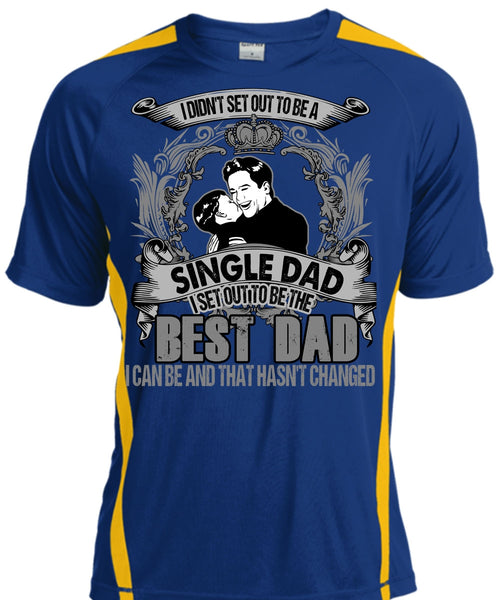 I Set Out To Be The Best Dad T Shirt, Single Dad T Shirt, Cool Shirt