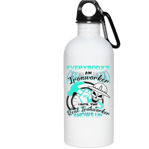 A black t-shirt with the shopify logo