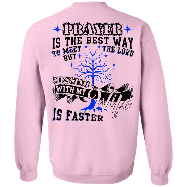 I Love Husband T Shirt, Messing With My Wife Sweatshirt