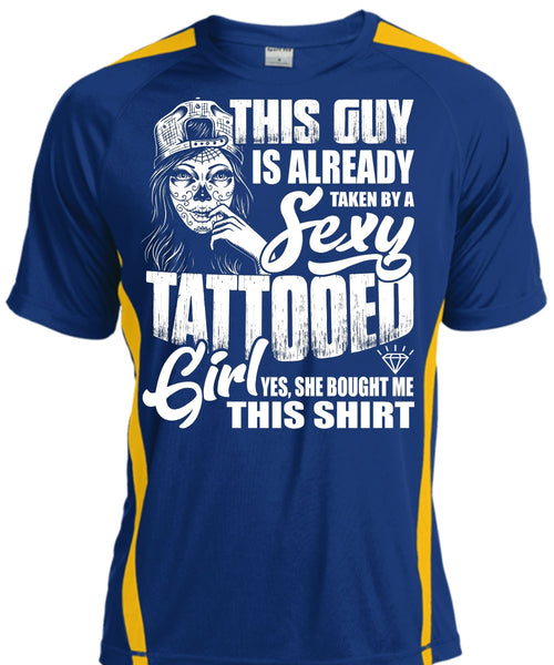 Taken By A Tattooed Girl T Shirt, Being A Tattooed T Shirt, Cool Shirt