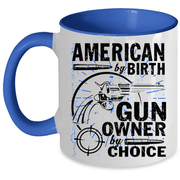Cool American Coffee Mug, American By Birth Accent Mug