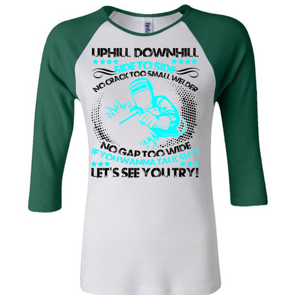 No Crack Too Small Welder T Shirt, I Love Welding T Shirt, Awesome T-Shirts