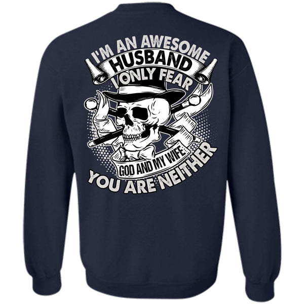 God And My Wife T Shirt, I Love Husband Sweatshirt