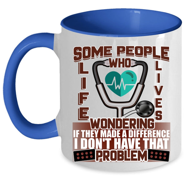 Awesome Gift For Nurse Coffee Mug, Best Nurse Ever Accent Mug
