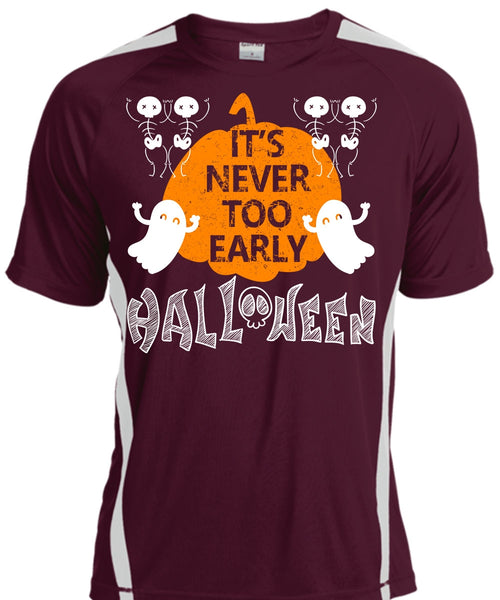 It's Never Too Early Halloween T Shirt, I Love You Pumpkin T Shirt, Cool Shirt