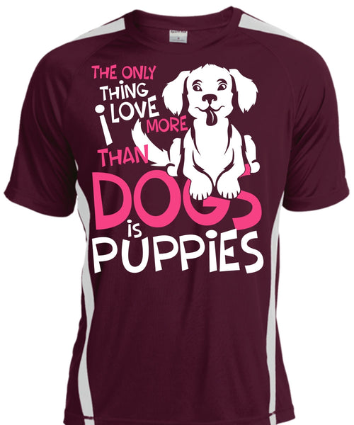I Love More Than Dogs Is Puppies T Shirt, My Favorite T Shirt, Cool Shirt