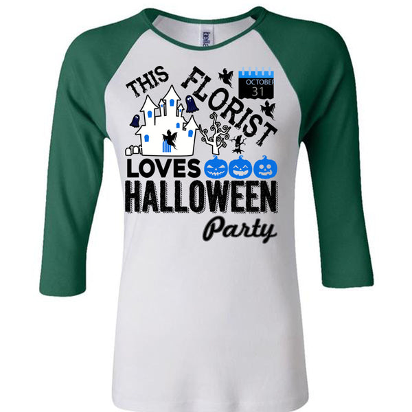 This Florist Loves Halloween Party T Shirt, Being A Florist T Shirt, Awesome T-Shirts