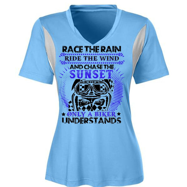 Race The Rain T Shirt, I Love Biker T Shirt, Awesome T-Shirts