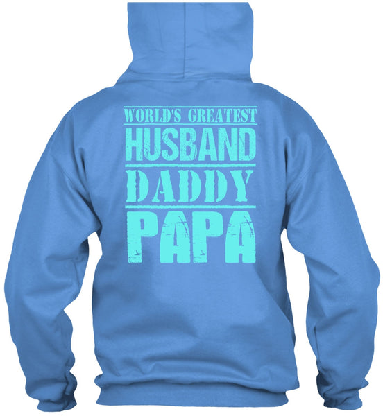 World's Greatest Husband Daddy Papa T Shirt, I Love Daddy T Shirt