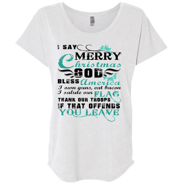 I Say Merry Christmas T Shirt, This Girl Loves Christmas T Shirt, Awesome T-Shirts