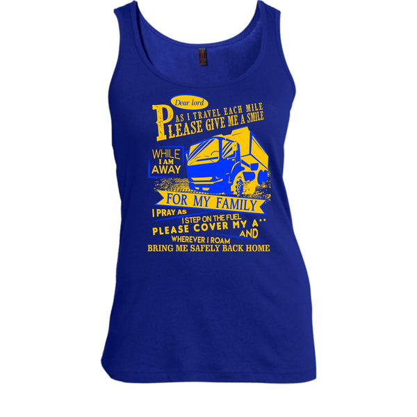 Please Give Me A Smile T Shirt, I Am A Trucker Tank Top