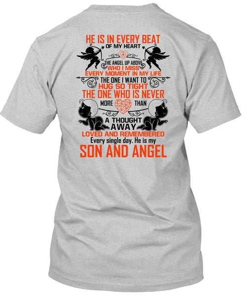 Beat Of My Heart T Shirt, I Love Son T Shirt
