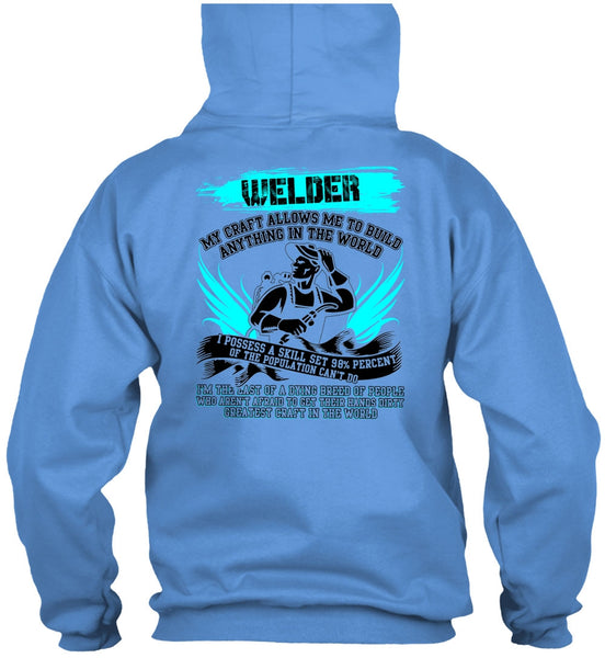 Welder My Craft Allows Me T Shirt, I Love Welding T Shirt