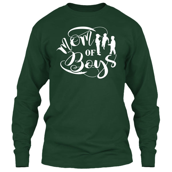 Mom Of Boys T Shirt, Coolest Mom T Shirt