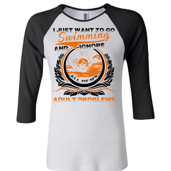I Just Want To Go Swimming T Shirt, I Love Swimming T Shirt, Awesome T-Shirts