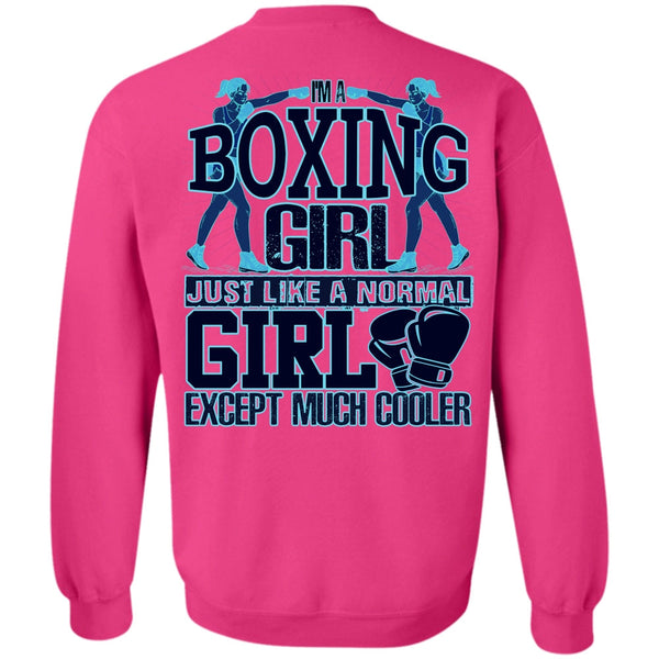 I Love Boxer T Shirt, I'm A Boxing Girl Sweatshirt