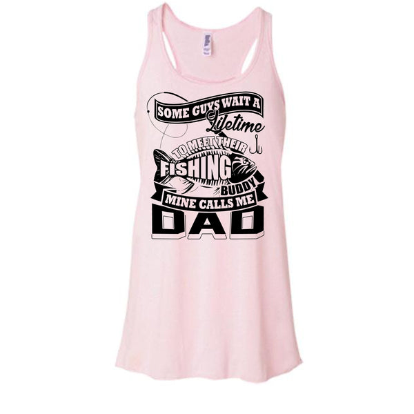 Their Fishing Buddy T Shirt, Coolest Fishing Dad Tank Top