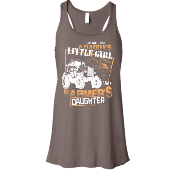 Just A Daddy's Littile Girl T Shirt, I'm A Farmer's Girl Tank Top