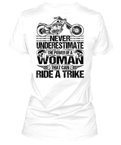 Ride A Trike T Shirt, I Love Biker T Shirt