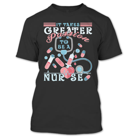 A black t-shirt with the shopify logo