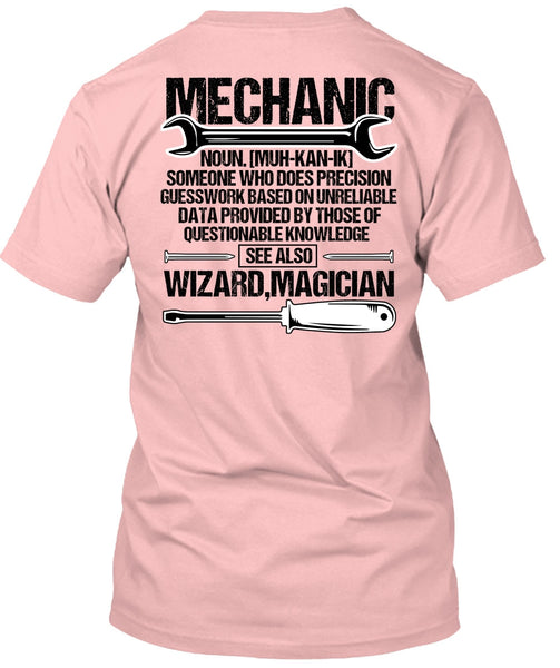 Does Precision Guesswork T Shirt, I Love Mechanic T Shirt